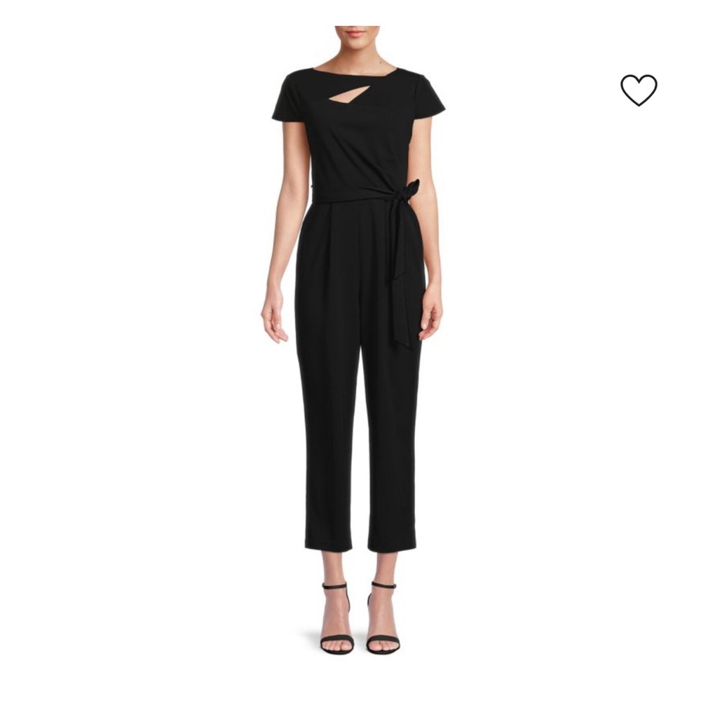 DKNY Black Cutout Jumpsuit NWT!